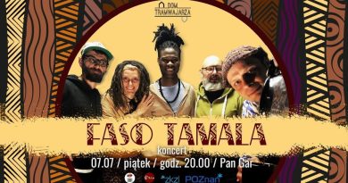 Faso Tamala koncert Dom Tramwajarza