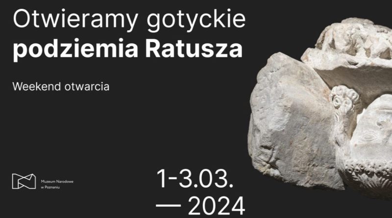 Gotyckie podziemia - otwarcie Ratusza