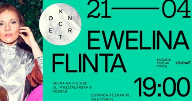 Ewelina Flinta koncert w Scenie Na Piętrze