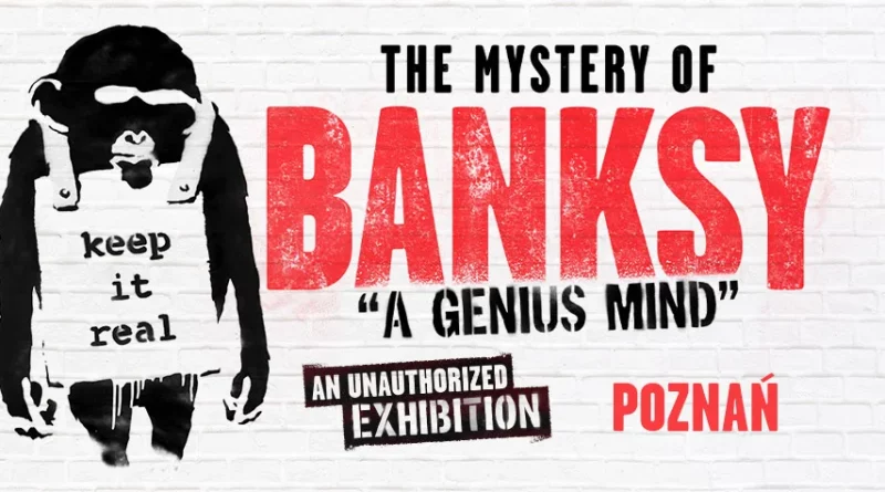 wystawa The Mystery of Banksy w Poznaniu